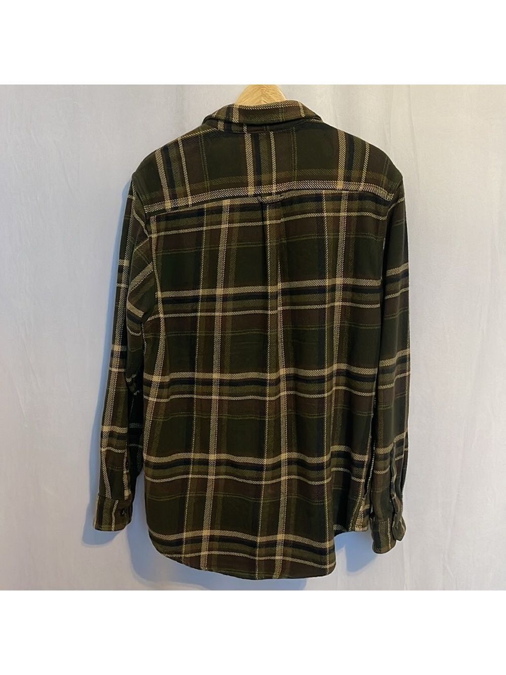 Orvis Men's Big Bear Heavyweight Double Brushed Flannel Button Down Shirt Size M - Picture 7 of 13